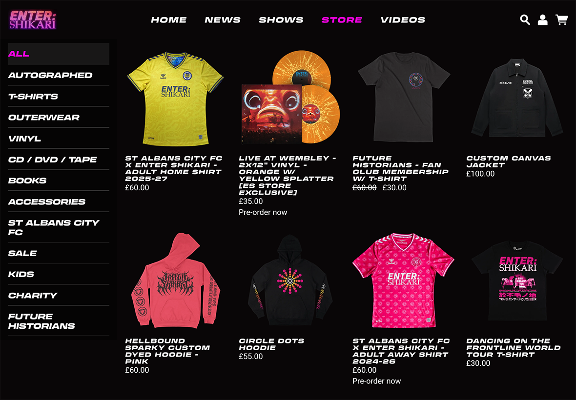 Enter Shikari store thumbnail
